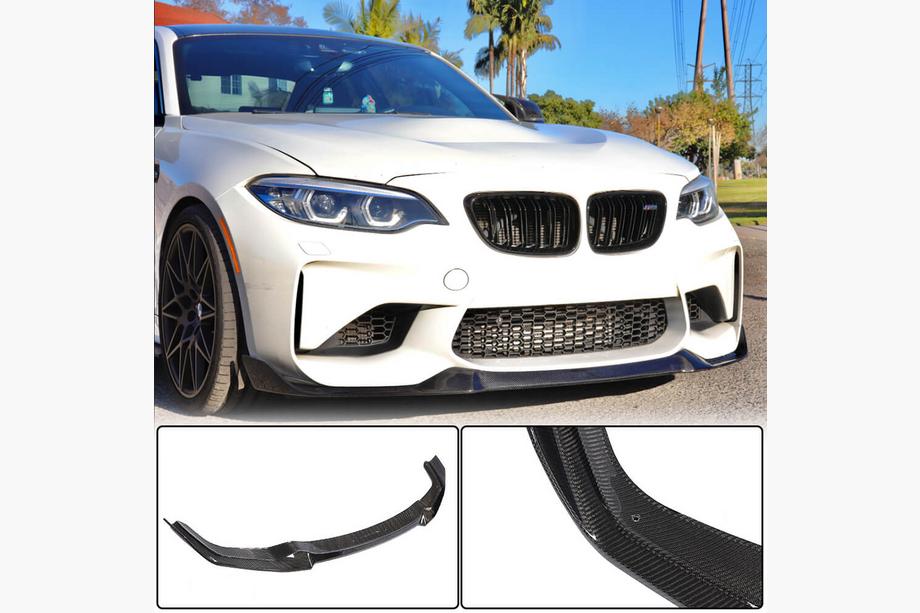 BMW 2 Series F22/F23 2014-2021 Lame avant V4 pour F87 M2, carbone Photo 1