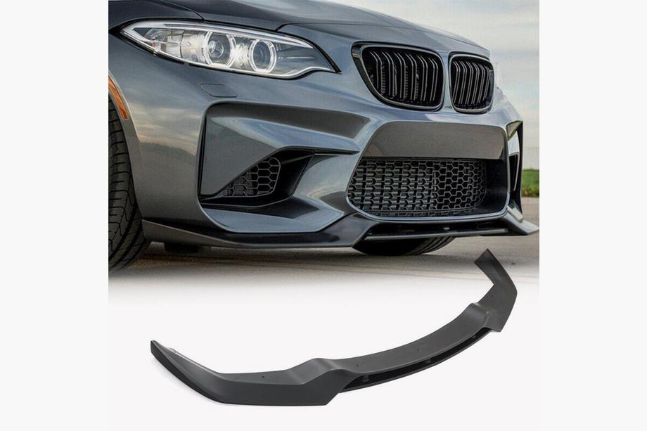 BMW 2 Series F22/F23 2014-2021 Lame de Pare-chocs Avant Carbone V6 (pour F87) Photo 1