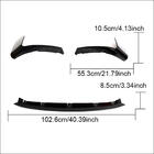 BMW 2 Series G42 2021- Lame de Pare-chocs Avant Carbone V2 (pour G87) photo 12