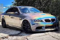 BMW 3 Series E92/E93 2006–2013 Lame Avant V-Style pour Pare-chocs (pour M3, Carbone) photo 3