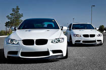 BMW 3 Series E92/E93 2006–2013 Lame avant AK-Style pour M3, Carbone photo 2