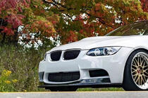 BMW 3 Series E92/E93 2006–2013 Lame avant AK-Style pour M3, Carbone photo 5