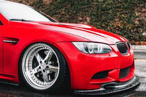 BMW 3 Series E90/E91 2005-2011 Lame de Pare-chocs Avant GT4-Style (pour M3, Carbone) photo 4