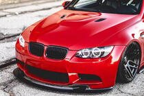 BMW 3 Series E90/E91 2005-2011 Lame de Pare-chocs Avant GT4-Style (pour M3, Carbone) photo 5