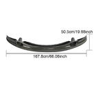 BMW 3 Series E90/E91 2005-2011 Lame de Pare-chocs Avant GT4-Style (pour M3, Carbone) photo 6