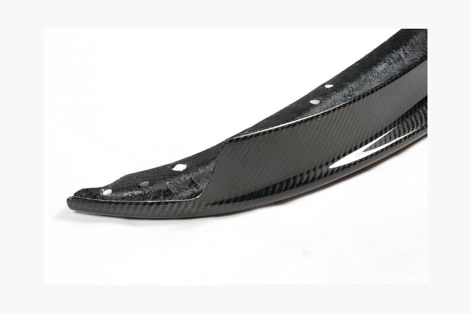 BMW 3 Series E90/E91 2005-2011 Lame avant de pare-chocs (pour E90 M-Sport 2008-2011, Carbone) Photo 8