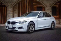 BMW 3 Series F30/F31 2012-2019 Lame Avant V-Style pour F30 M-Sport, Carbone photo 6