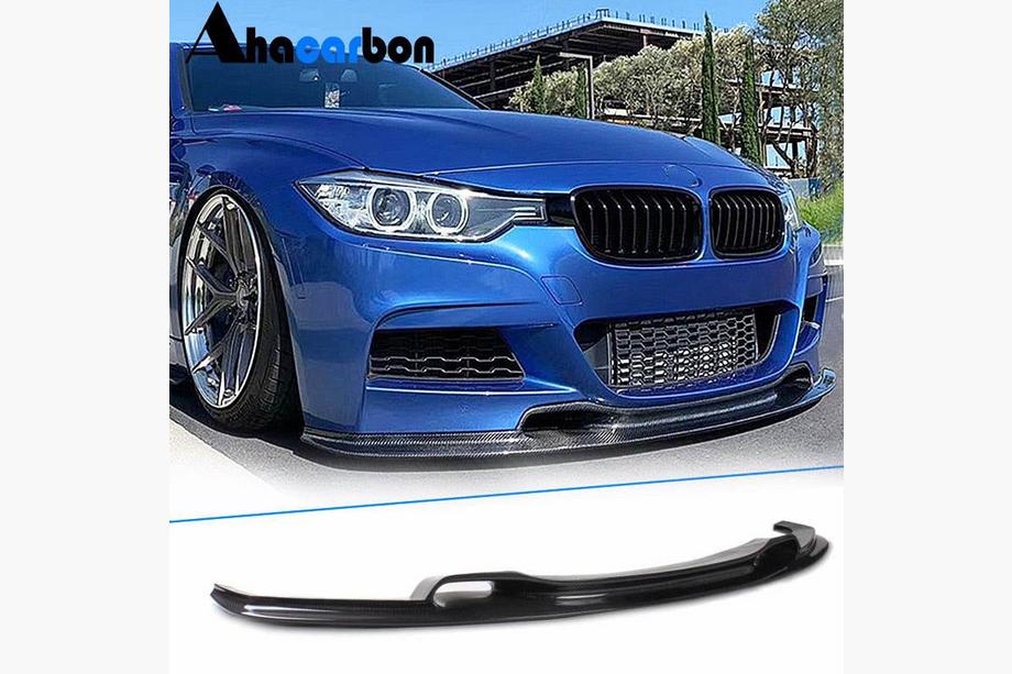 BMW 3 Series F30/F31 2012-2019 Lame de pare-chocs avant FRP V3 (M-Performance) Photo 2