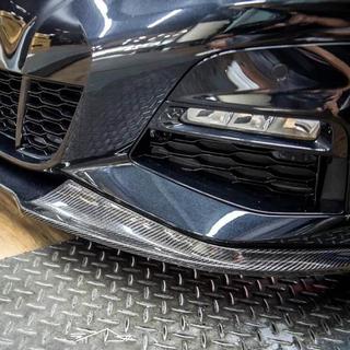 Lame avant pare-chocs V5 (pour M-Sport 2018-2022, Carbone) BMW 3 Series G20/G21 2018- photo 4