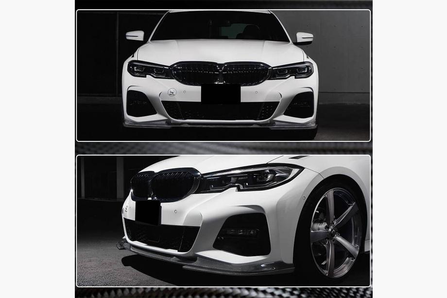 BMW 3 Series G20/G21 2018- Lame Avant V7 pour M-Sport 2018-2022 Carbone Photo 5