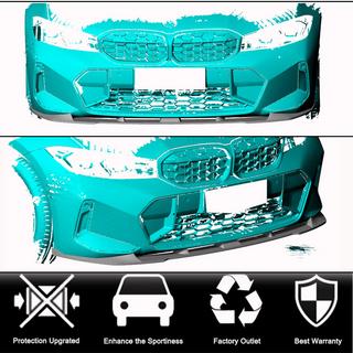 Lame avant V1 pour M-Sport 2022+ Carbone BMW 3 Series G20/G21 2018- photo 2