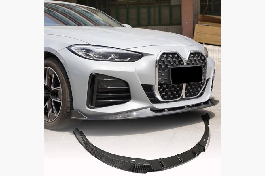 BMW 4 Series G22/23/26 2020- Lame avant Lip V3 (pour G26 M-Sport, Carbone) Photo 1