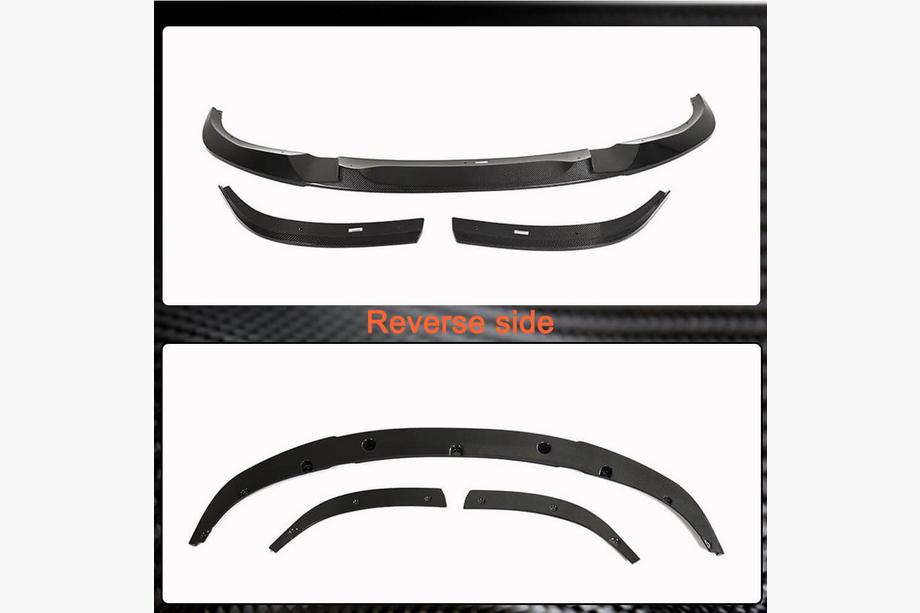 BMW 4 Series G22/23/26 2020- Lame avant Lip V2 pour G26 M-Sport, Carbone Photo 6