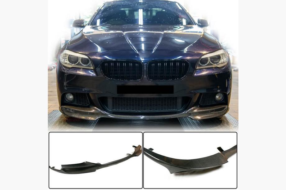 BMW 5 Series F10/F11 2010–2016 Lame Avant V1 (pour F10 M-Sport, Carbone) Photo 1