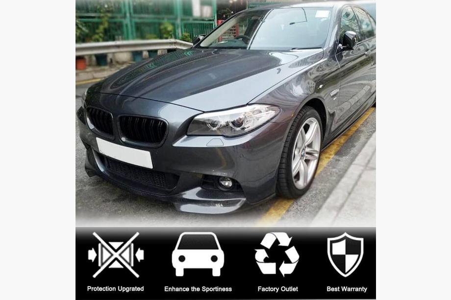 BMW 5 Series F10/F11 2010–2016 Lame Avant V1 (pour F10 M-Sport, Carbone) Photo 2