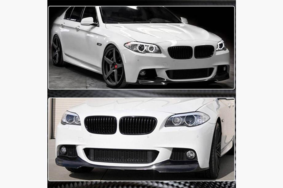BMW 5 Series F10/F11 2010–2016 Lame Avant V1 (pour F10 M-Sport, Carbone) Photo 4