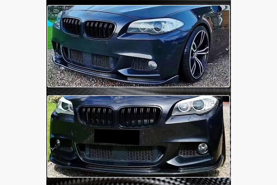 BMW 5 Series F10/F11 2010–2016 Lame Avant V2 pour F10 M-Sport, Carbone Photo 3