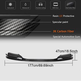 Lame Avant V2 pour Pare-chocs (pour F10 M5, Carbone) BMW 5 Series F10/F11 2010–2016 photo 4