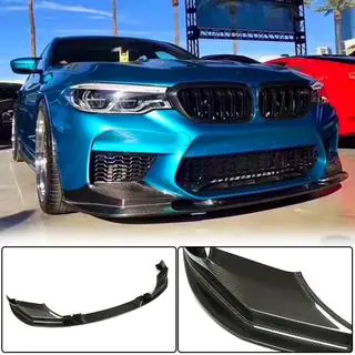 Lame avant Lip V2 pour M5 F90 2017-2020 Carbone photo 1