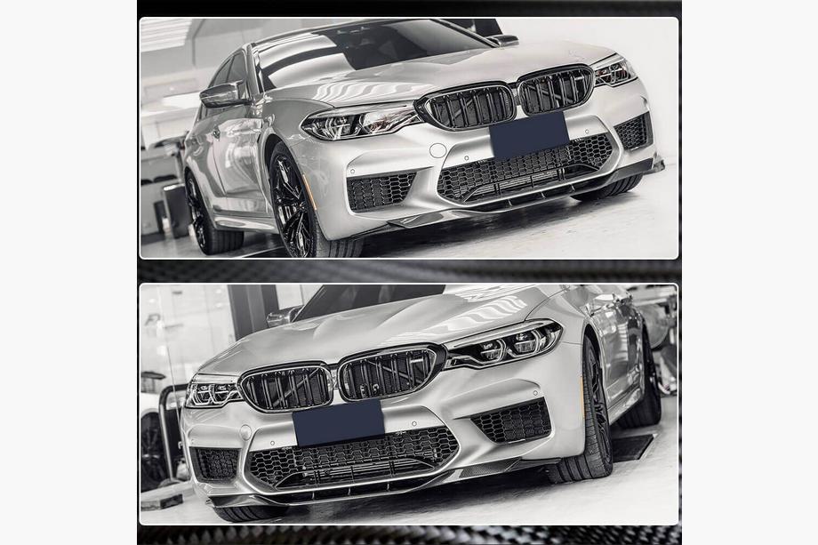 BMW Série 5 G30/G31 2017–2023 Lame Avant V4 pour M5 F90 2017-2020 Carbone Photo 5