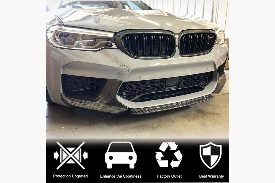 BMW Série 5 G30/G31 2017–2023 Lame avant V5 pour M5 F90 2017-2020 Carbone Photo 3