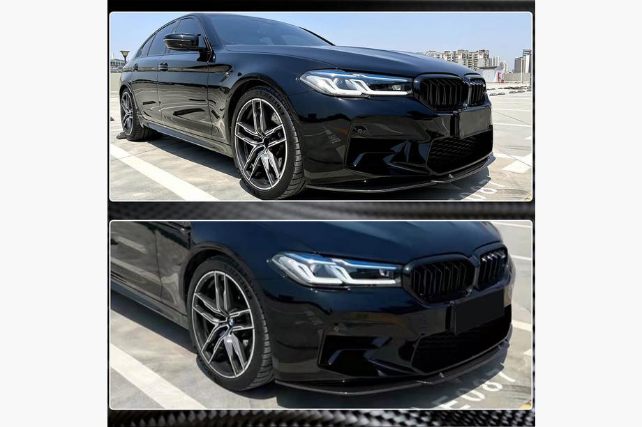 BMW Série 5 G30/G31 2017–2023 Lame avant V6 pour M5 F90 2020-2024 Carbone Photo 3