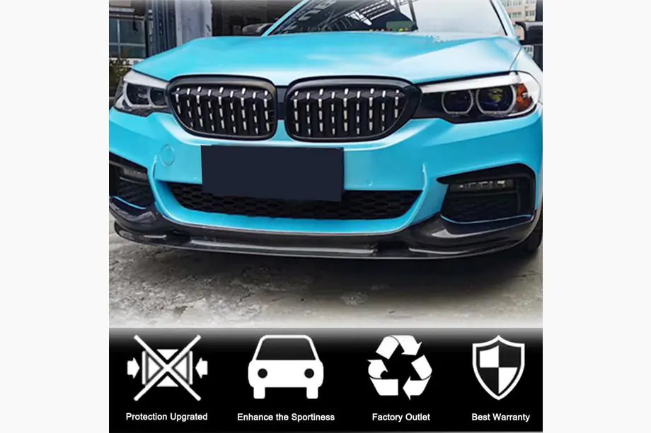 BMW Série 5 G30/G31 2017–2023 Lame avant Lip V2 pour M-Sport 2017-2020 Carbone Photo 3