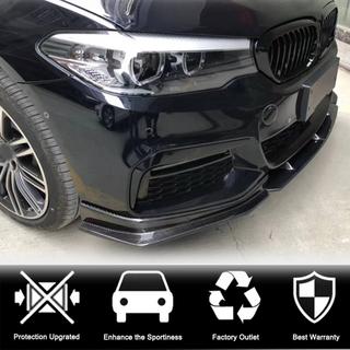 Lame Avant Pare-chocs V4 pour M-Sport 2017-2020 Carbone BMW Série 5 G30/G31 2017–2023 photo 2