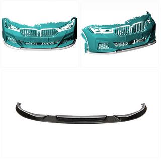 Lame avant Lip V2 pour M-Sport 2021-2024, Carbone BMW Série 5 G30/G31 2017–2023 photo 2