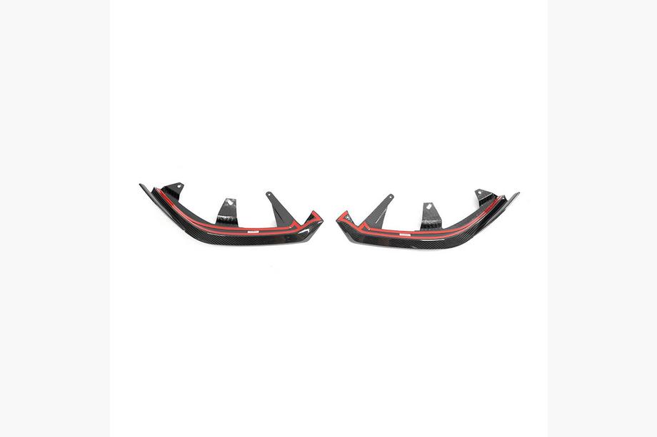 BMW 5/i5 Series G60/G60E/G61 2023- Lame avant pare-chocs (pour M-Sport, Carbone) Photo 6