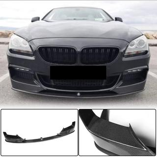Lame avant pare-chocs V1 (pour M-Sport, Carbone) BMW 6 Series F12/F13/F06 2011-2018 photo 1