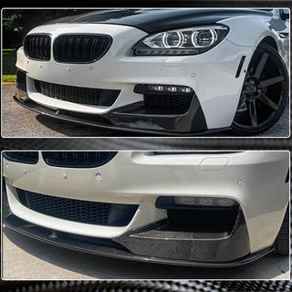 Lame avant pare-chocs V1 (pour M-Sport, Carbone) BMW 6 Series F12/F13/F06 2011-2018 photo 3