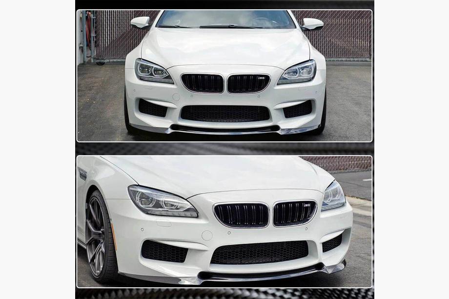 BMW 6 Series F12/F13/F06 2011-2018 Lame avant V2 pour M6, Carbone Photo 6