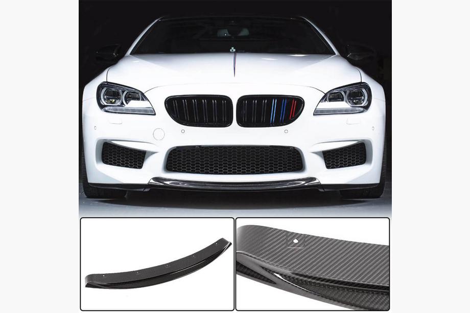 BMW 6 Series F12/F13/F06 2011-2018 Lame avant V2 pour M6, Carbone Photo 1