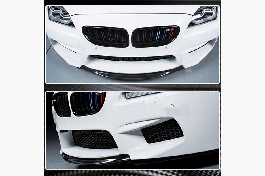 BMW 6 Series F12/F13/F06 2011-2018 Lame avant V2 pour M6, Carbone Photo 5