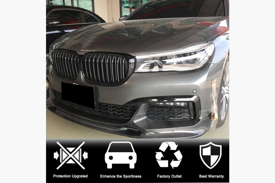 BMW 7 Series G11/G12 2015-2022 Lame Avant V1 pour M-Sport 2016-2019 Carbone Photo 2