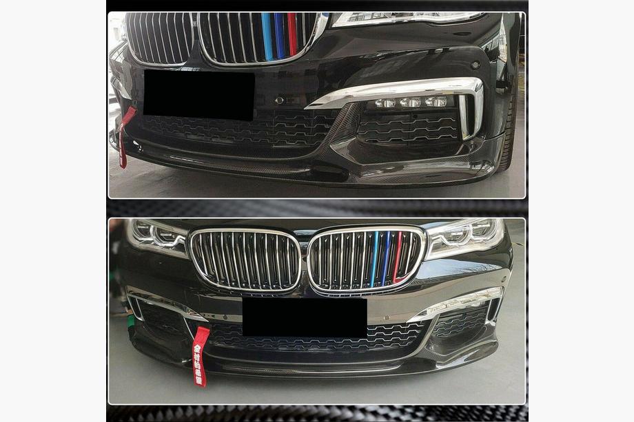 BMW 7 Series G11/G12 2015-2022 Lame Avant V1 pour M-Sport 2016-2019 Carbone Photo 3