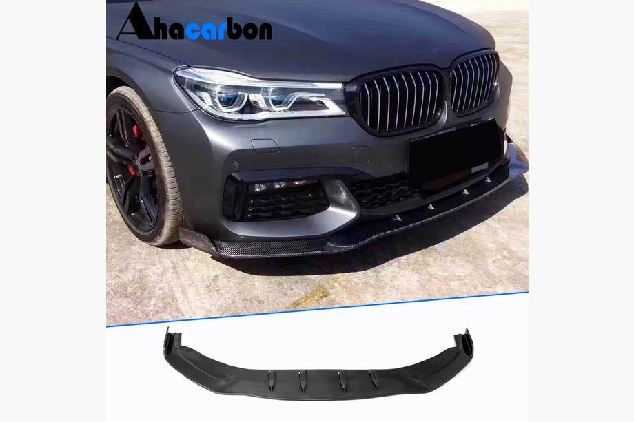 BMW 7 Series G11/G12 2015-2022 Lame avant V2 pour M-Sport 2016-2019, Carbone Image