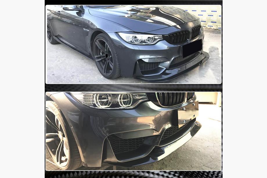 BMW 3 Series F30/F31 2012-2019 Lame avant V3 pour F80 Carbone Photo 3
