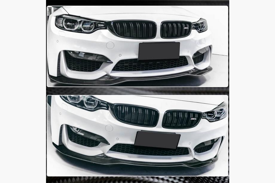BMW 3 Series F30/F31 2012-2019 Lame avant V9 pour F80 Carbone Photo 4