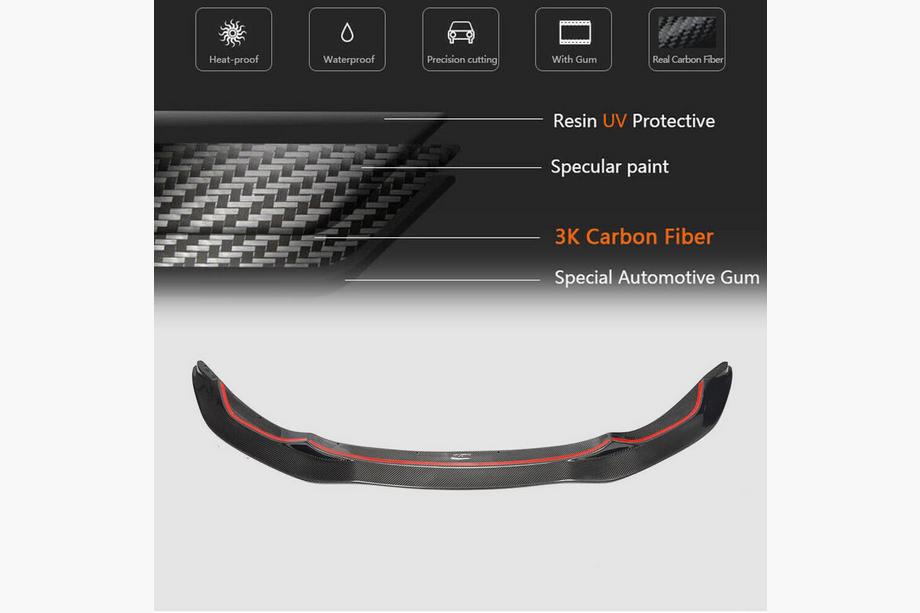 BMW 3 Series F30/F31 2012-2019 Lame avant V9 pour F80 Carbone Photo 5