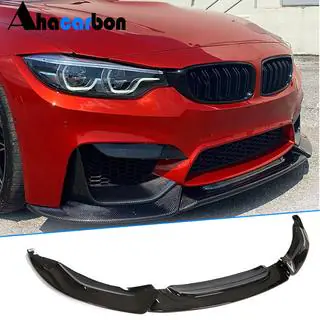 Lame de Pare-chocs Avant Lip V10 pour F80 Carbone photo 1