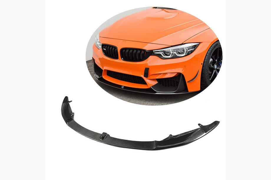 BMW 4 Series F32/F33/F36 2012-2020 Lame avant V6 pour F82/F83, Carbone Image