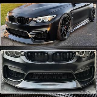 Lame avant de pare-chocs Lip V7 (pour F82/F83, Carbone) BMW 4 Series F32/F33/F36 2012-2020 photo 4