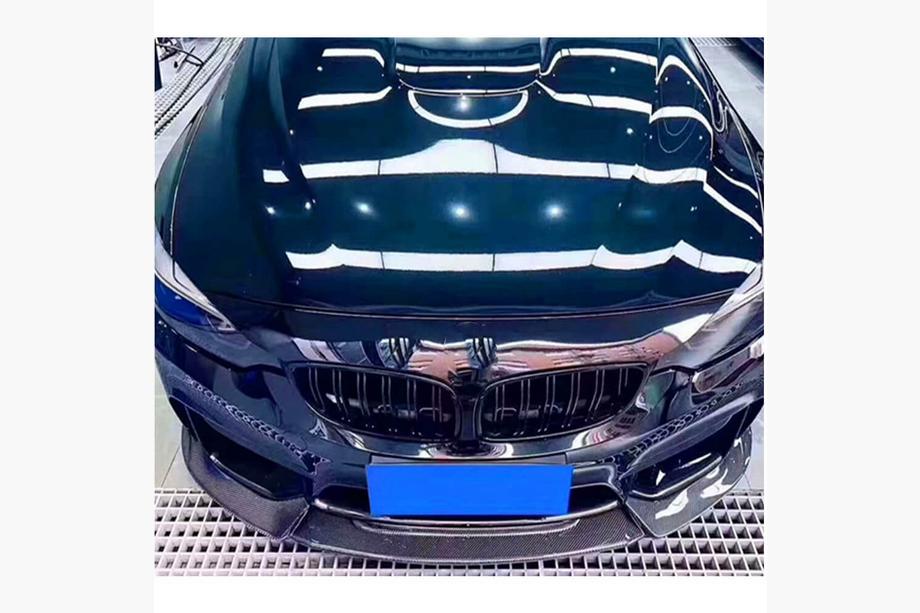 BMW 4 Series F32/F33/F36 2012-2020 Lame avant V10 pour F82/F83, carbone Photo 4
