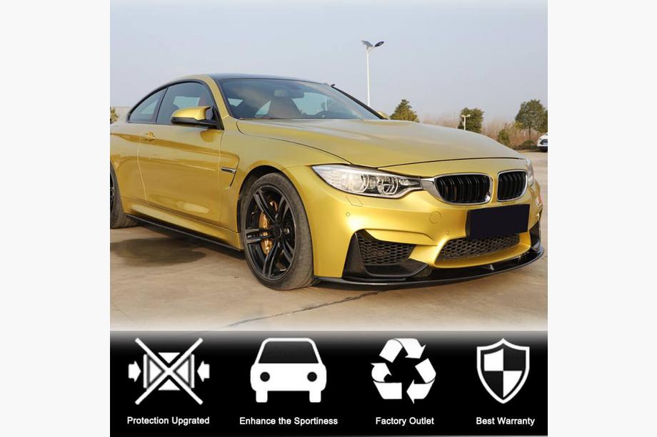 BMW 3 Series F30/F31 2012-2019 Lame de pare-chocs avant FRP V16 (pour F80) Photo 2
