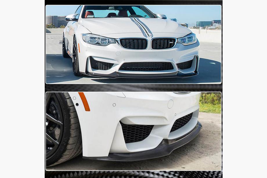 BMW 3 Series F30/F31 2012-2019 Lame de pare-chocs avant FRP V17 (pour F80) Photo 4