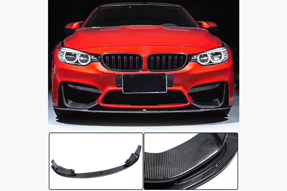 BMW 4 Series F32/F33/F36 2012-2020 Lame de pare-chocs avant FRP V16 (pour F82/F83) Image