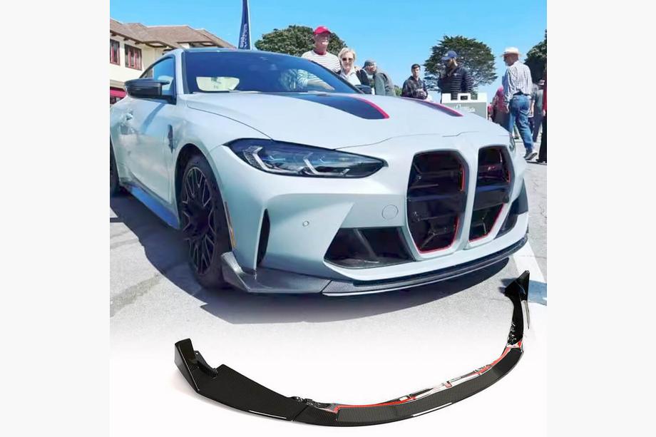 BMW 3 Series G20/G21 2018- Lame avant V2 pour G80, carbone Image