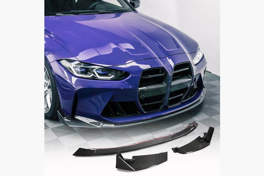 BMW 3 Series G20/G21 2018- Lame avant V8 pour G80, Carbone Image